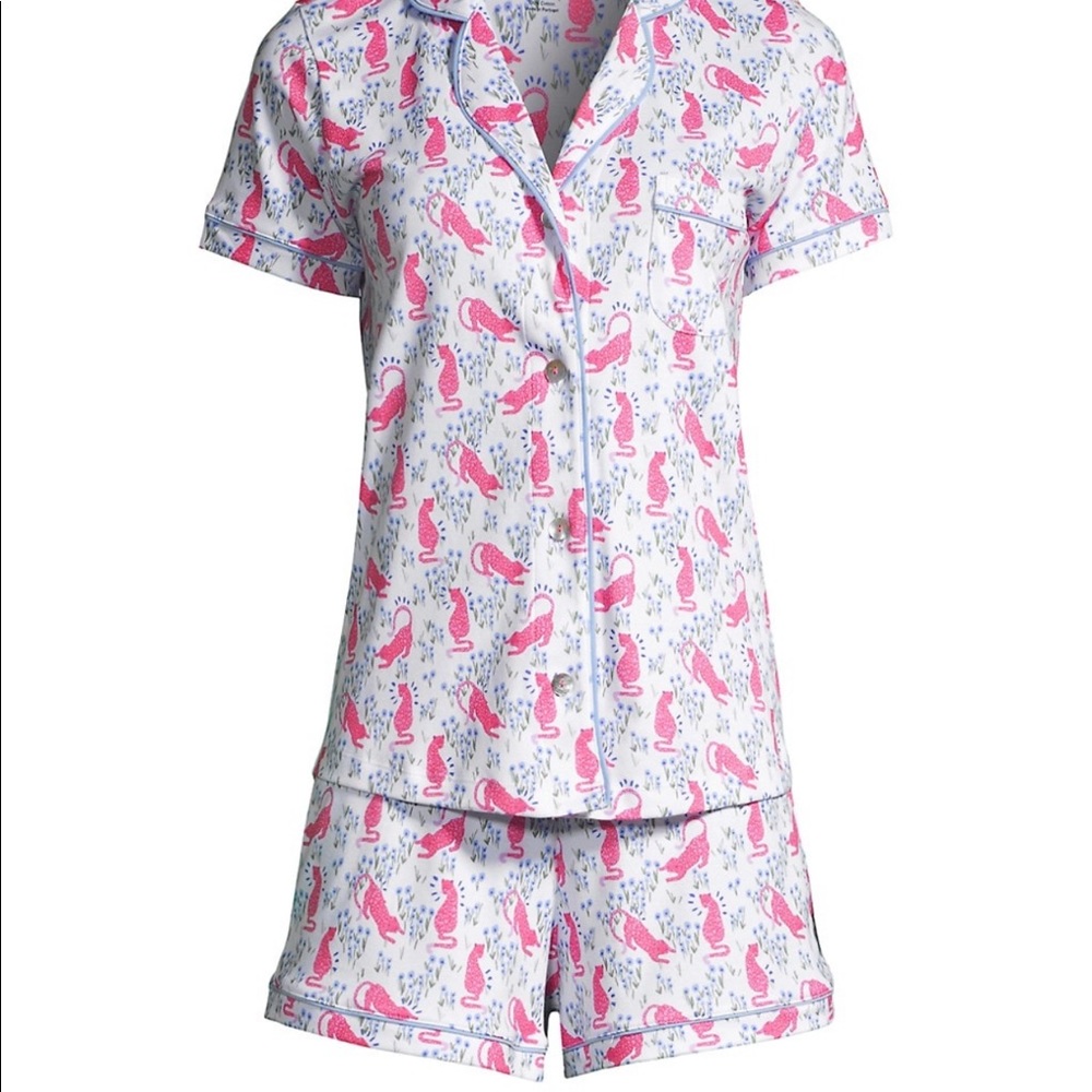 Roller rabbit Cheetah Garden 2-Piece Pajama Set